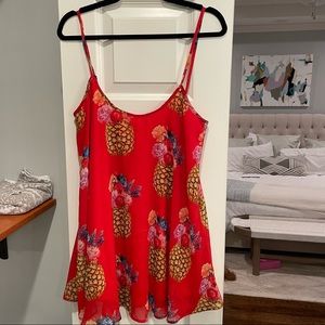 Show me your mumu mini dress.